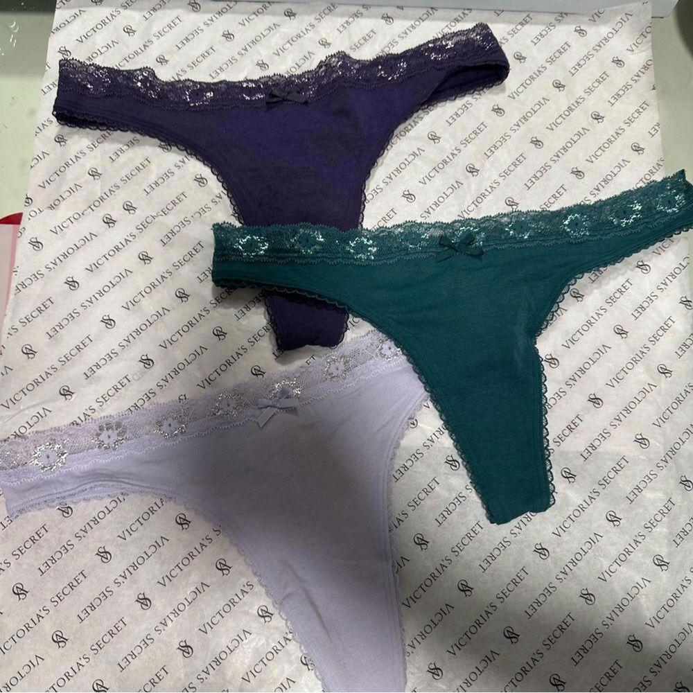 Victorias Secret Thong Pack - Picture 2 of 4